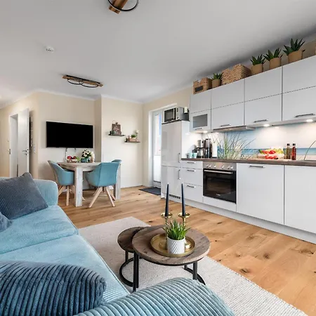 Admiralsblick- 2 Og, Sauna, Grosse Dusche, Balkon, Blick Auf Hafenbecken 올페니츠