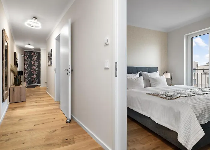 Appartamento Admiralsblick- 2 Og, Sauna, Grosse Dusche, Balkon, Blick Auf Hafenbecken *