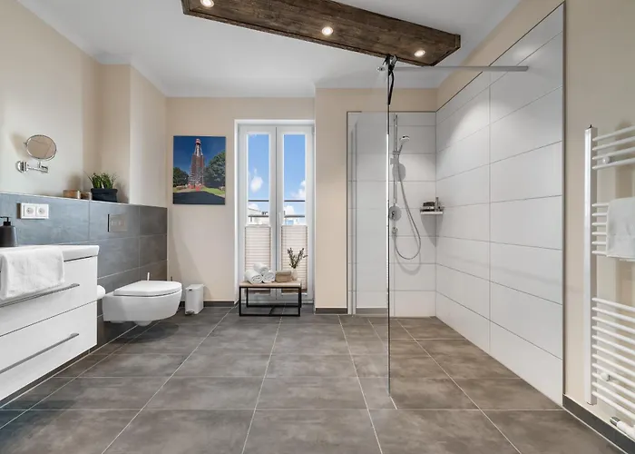 Admiralsblick- 2 Og, Sauna, Grosse Dusche, Balkon, Blick Auf Hafenbecken