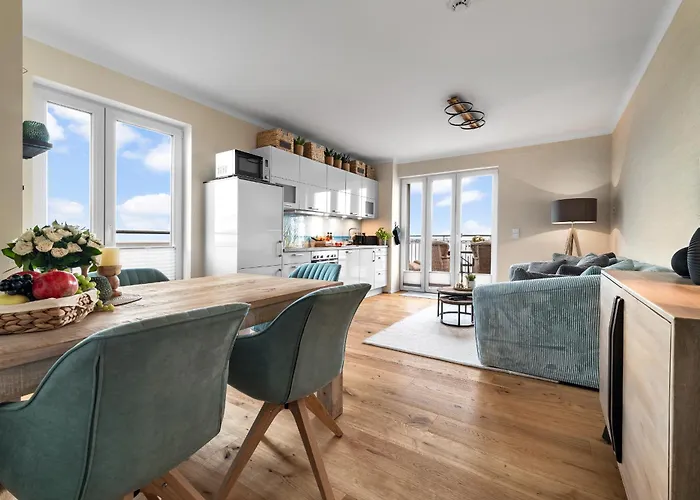 Admiralsblick- 2 Og, Sauna, Grosse Dusche, Balkon, Blick Auf Hafenbecken Appartamento